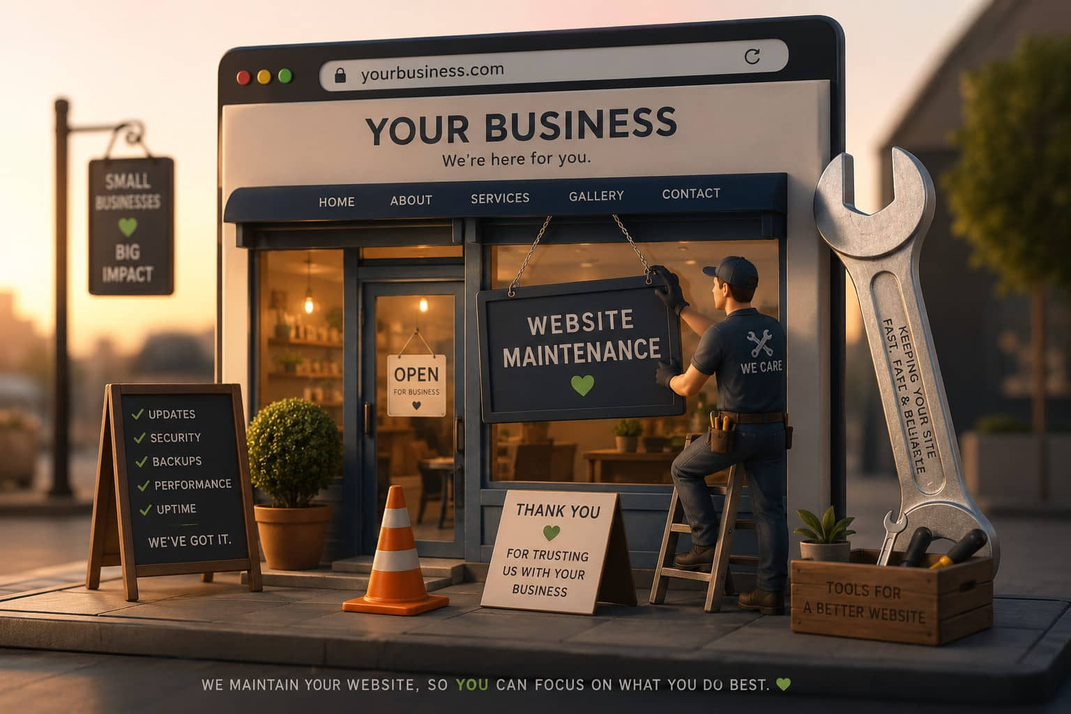 Best Website Support for Small Business